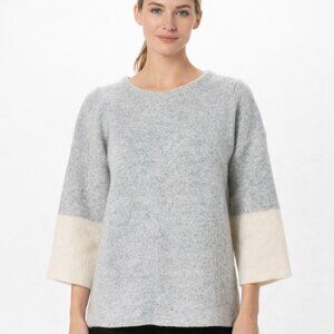 Rag & Bone Wool Crew Neck Sweater Light Grey Size Medium M 6-8